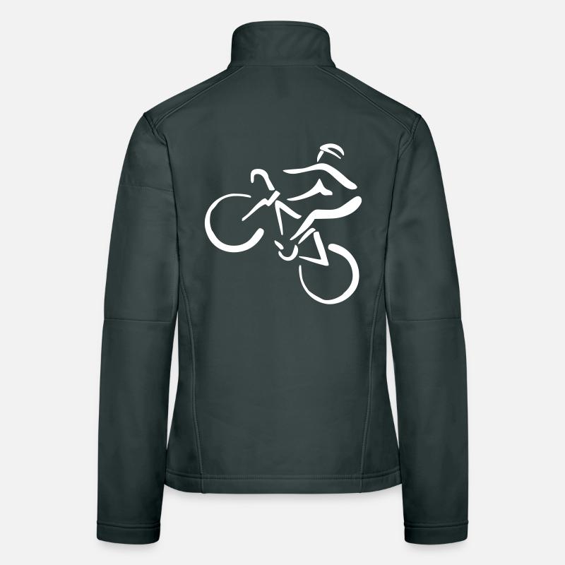 VTT Veste en tissu softshell Femme