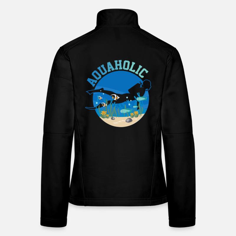 Diver Diving Women's Softshell Jacket