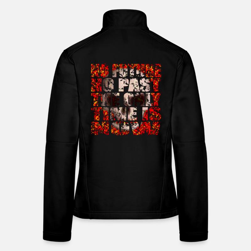 La seule fois, c’est maintenant Skull R6Z Veste en tissu softshell Femme