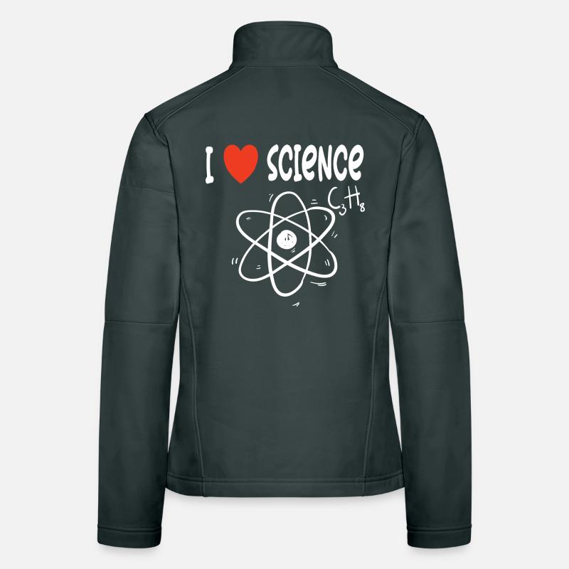 I love science Women's Softshell Jacket