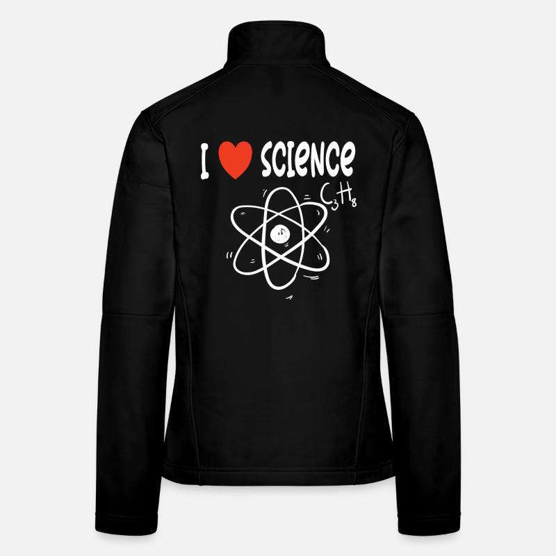 I love science Women's Softshell Jacket