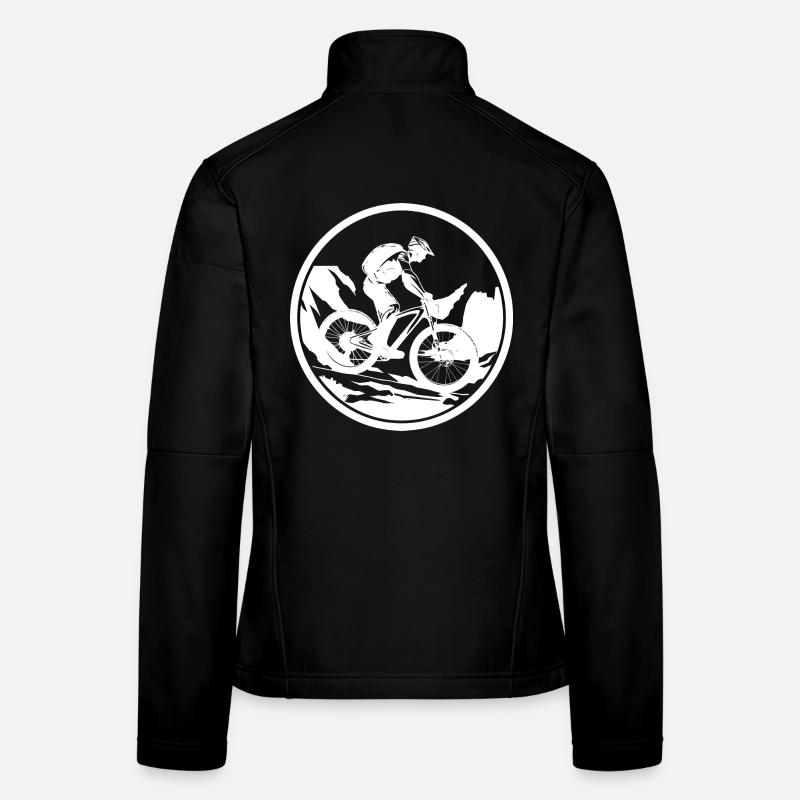 Cycliste Veste en tissu softshell Femme