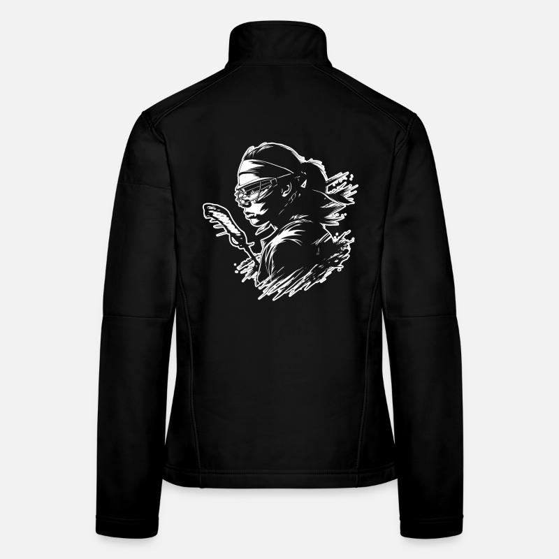 Joueur de crosse Veste en tissu softshell Femme