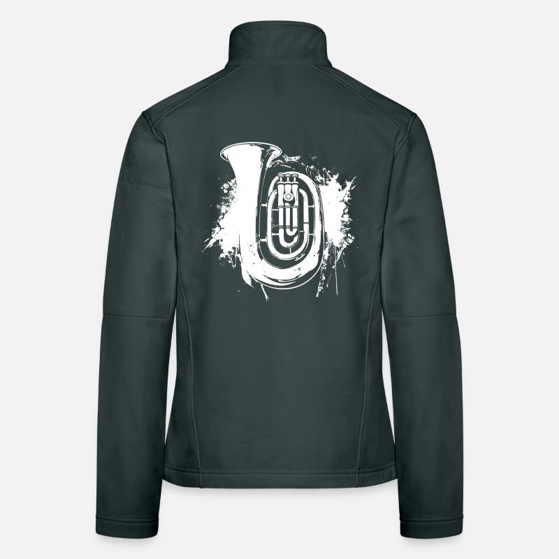 Tuba Graffiti Women's Softshell Jacket