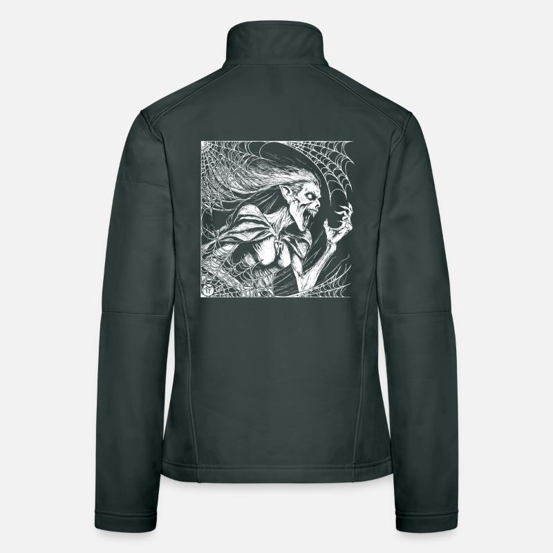 Die Hexe Frauen Softshelljacke