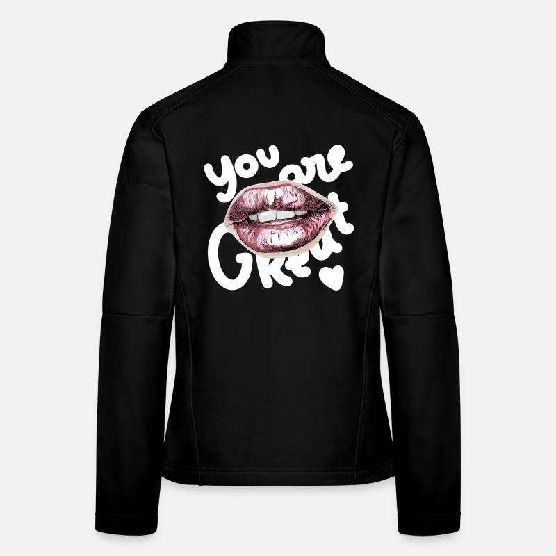 You Are Great Frauen Softshelljacke