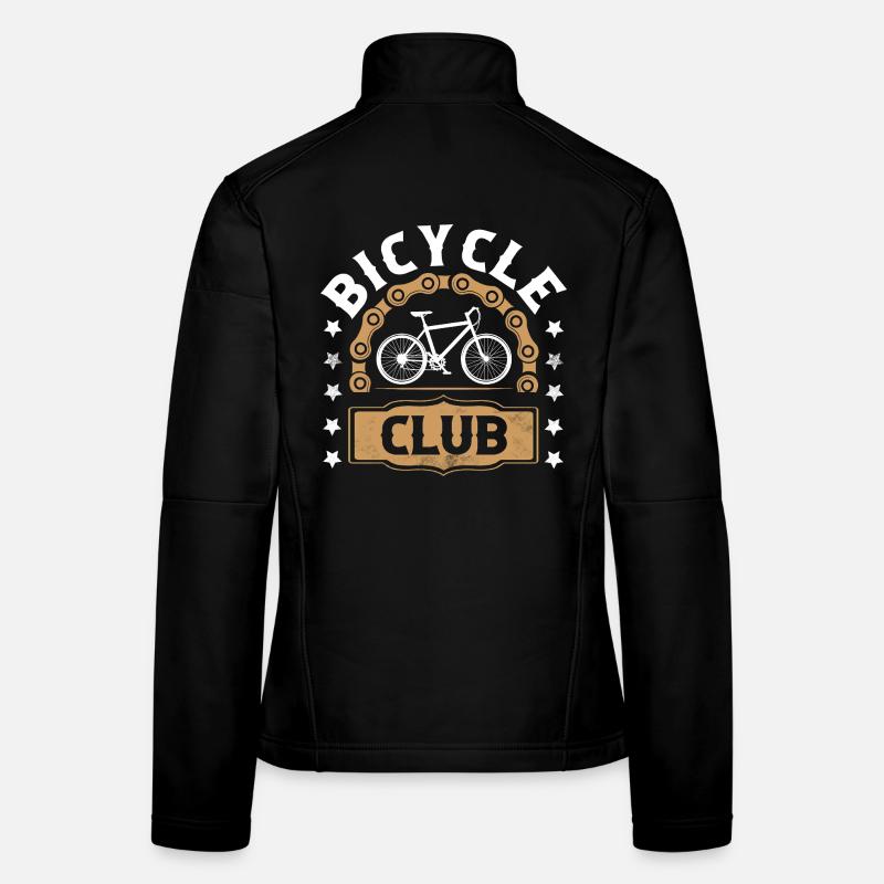 Vélo de montagne cycliste Veste en tissu softshell Femme