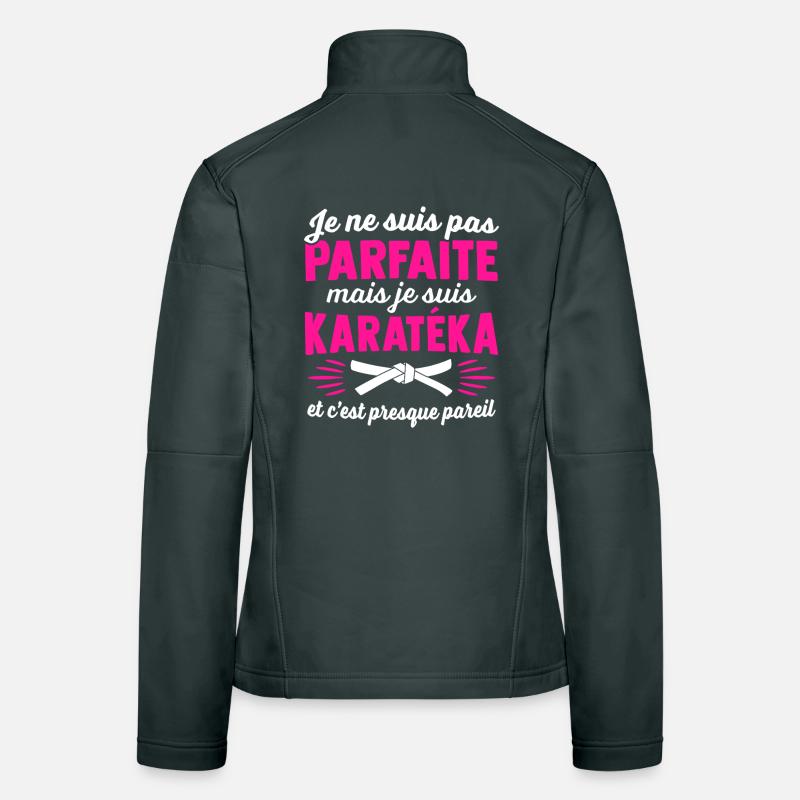 Ich bin ein Karateka Frauen Softshelljacke