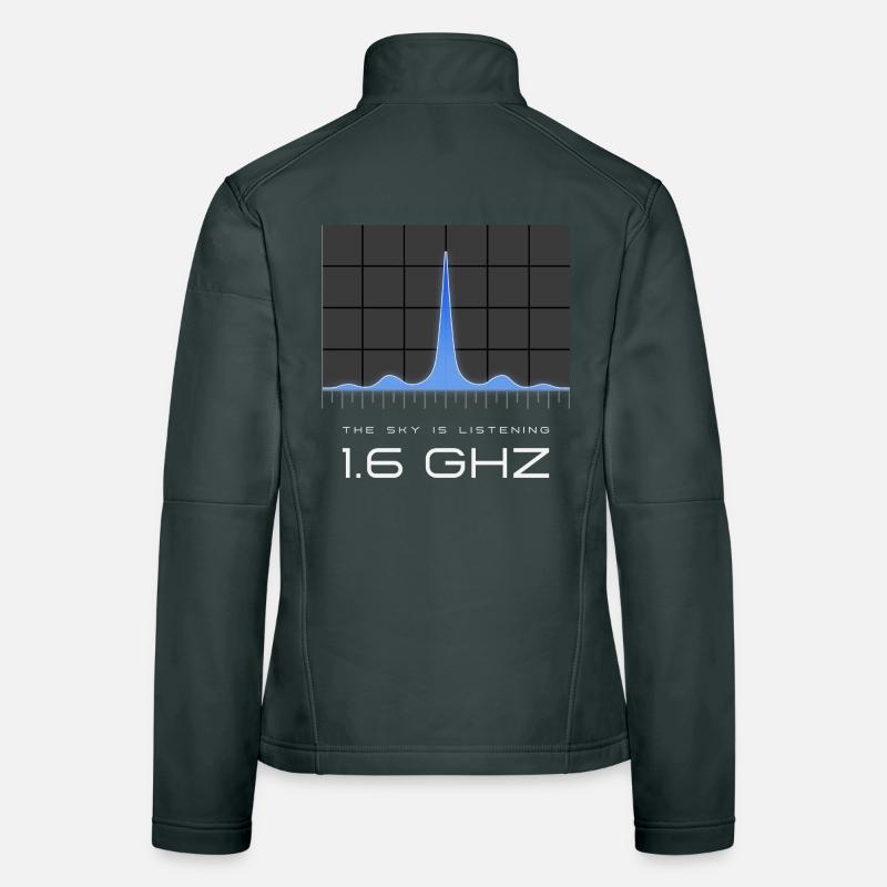 UAP Frequenz 1.6 GHz – Der Himmel hört zu Frauen Softshelljacke