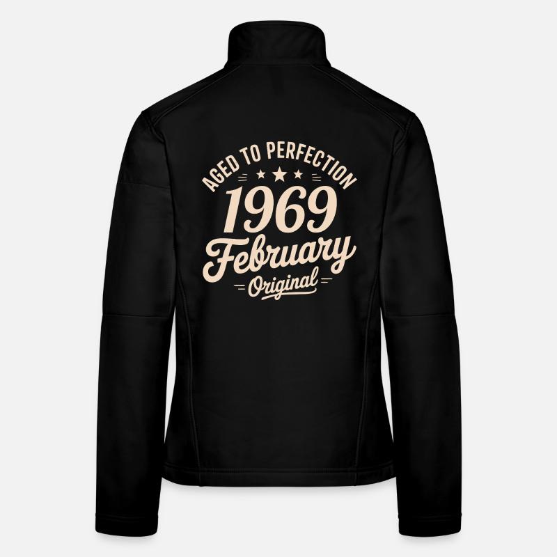 Février 1969 - February 1969 Veste en tissu softshell Femme