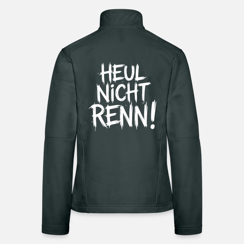 Don't cry Run! Women's Softshell Jacket