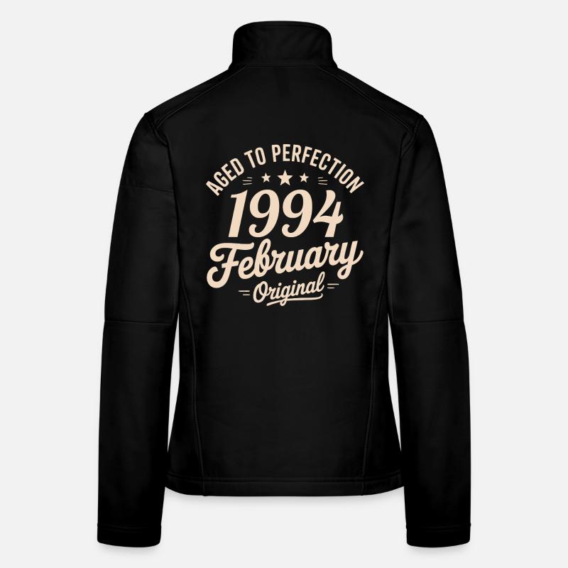 Février 1994 - February 1994 Veste en tissu softshell Femme