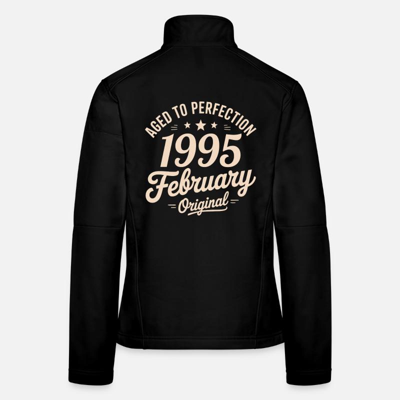 Février 1995 - February 1995 Veste en tissu softshell Femme