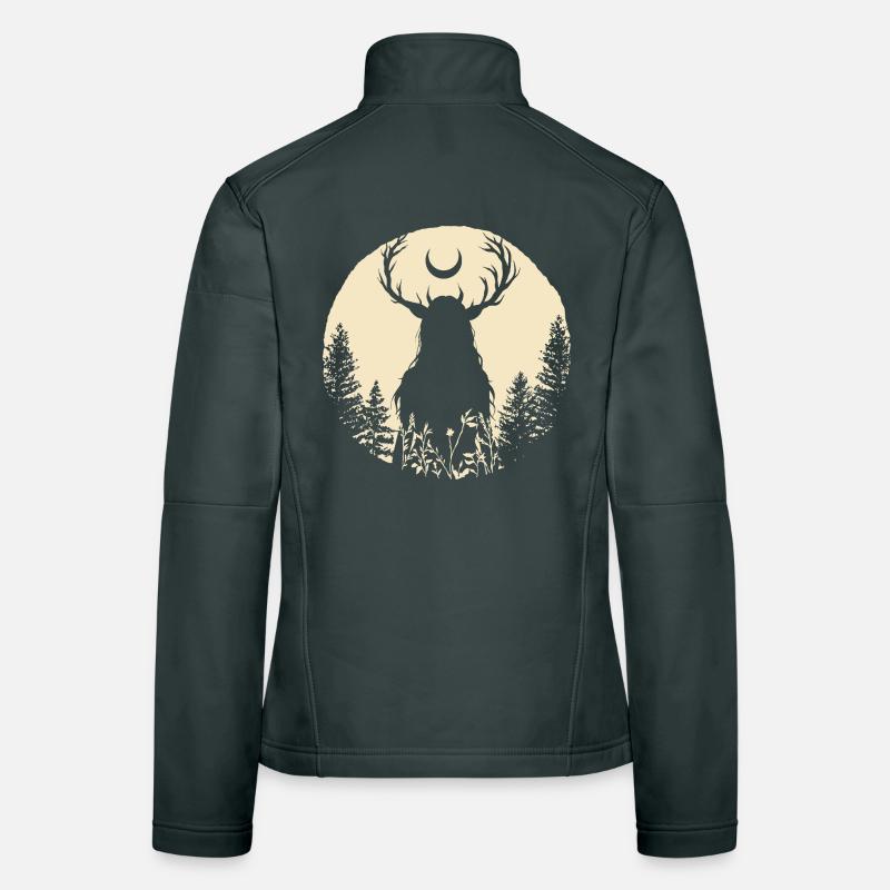 Sorcière de la Lune Sorcière de la Lune Veste en tissu softshell Femme