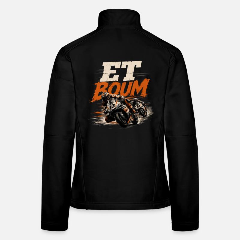 ET BOUM Veste en tissu softshell Femme