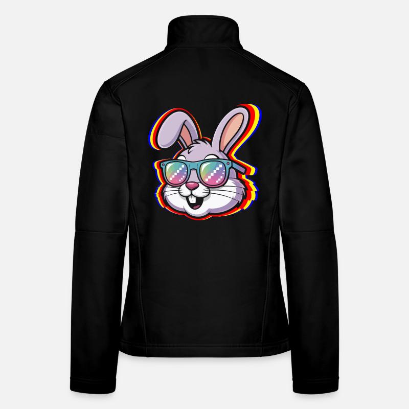 Happy Easter Sweet Easter Bunny Egg Hunt Easter Eggs Women's Softshell Jacket