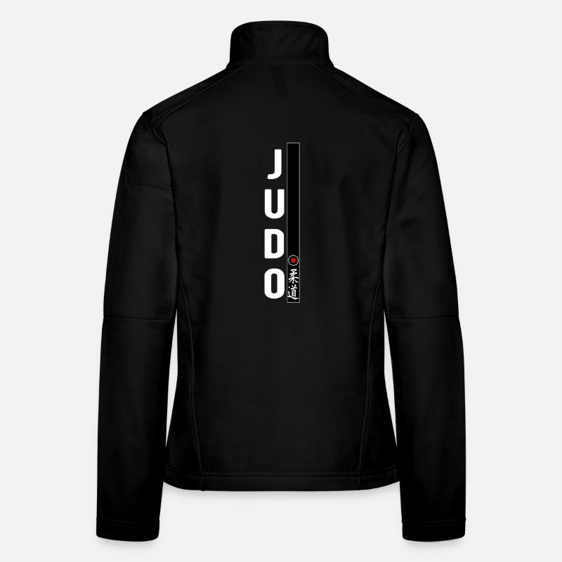Judo Kampfsport Schwarzgurt Gym-Dojo Frauen Softshelljacke
