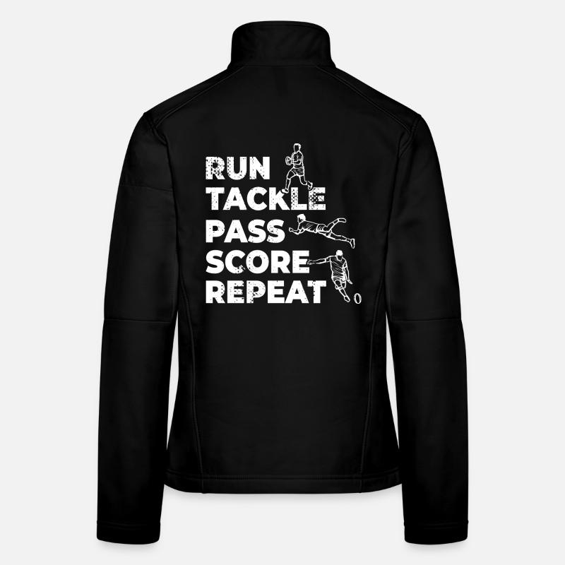 Rugbyspieler Zeitplan Frauen Softshelljacke