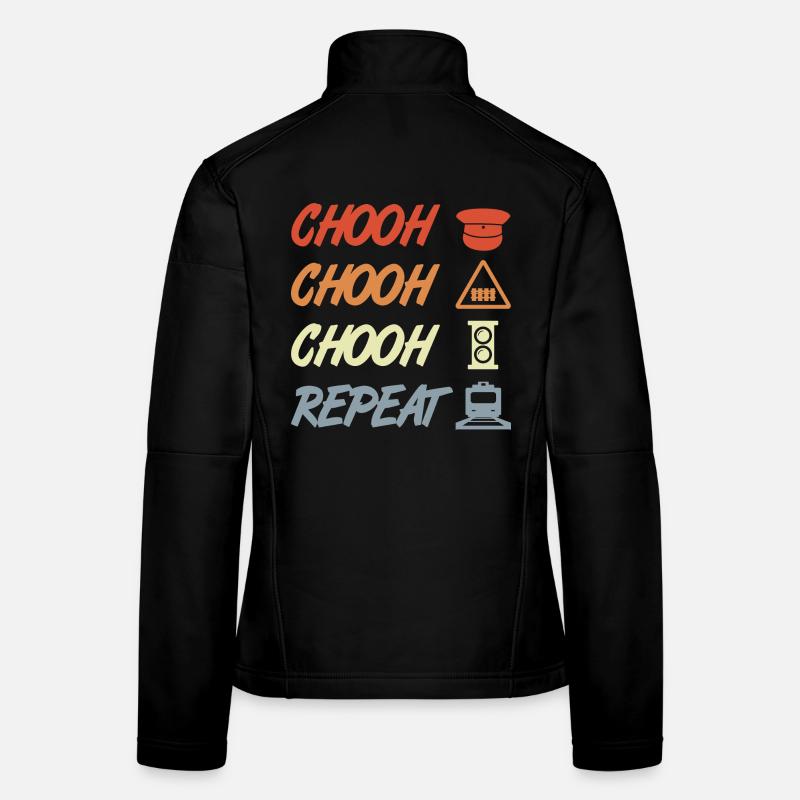 Railroad Joke Women's Softshell Jacket