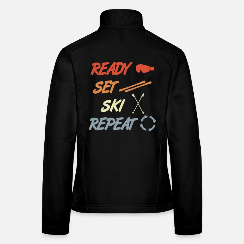 Ready Set Ski Repeat Women's Softshell Jacket