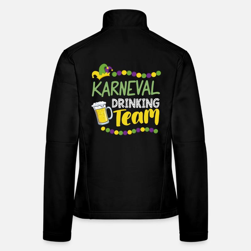 Karneval Trinking Team Kölsch Alaaf Frauen Softshelljacke