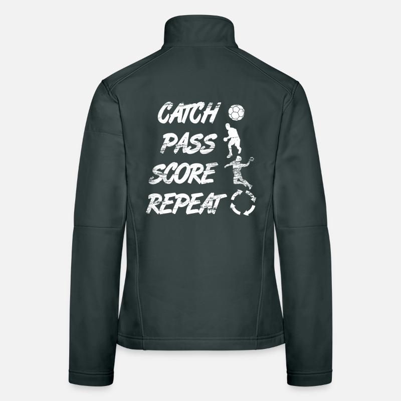 Handball player motivation Women's Softshell Jacket