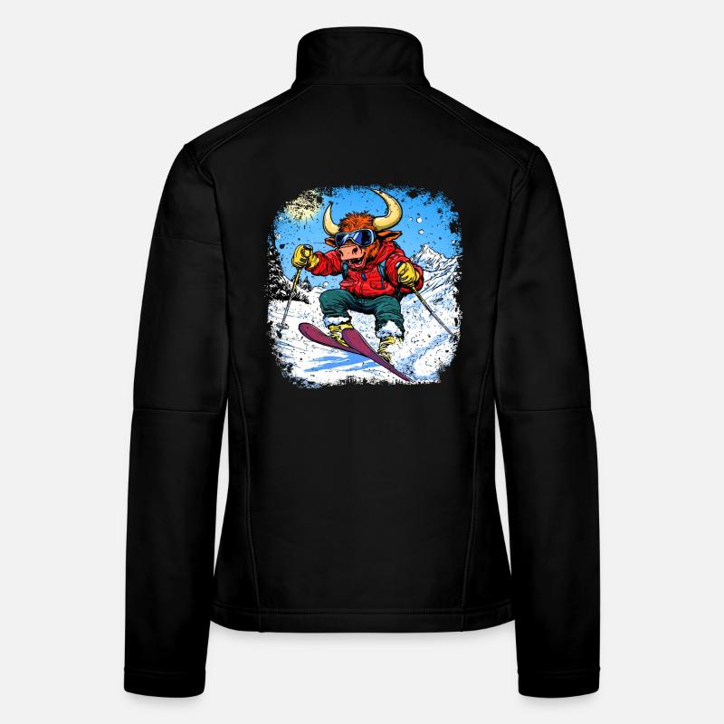 Ski Stier Frauen Softshelljacke