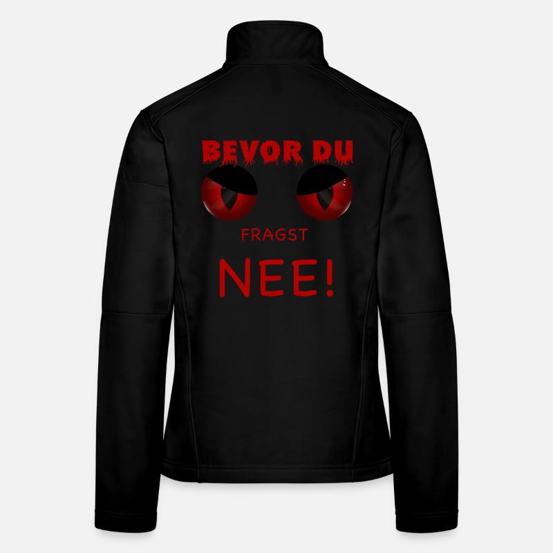 Avant que vous ne demandiez - non Veste en tissu softshell Femme