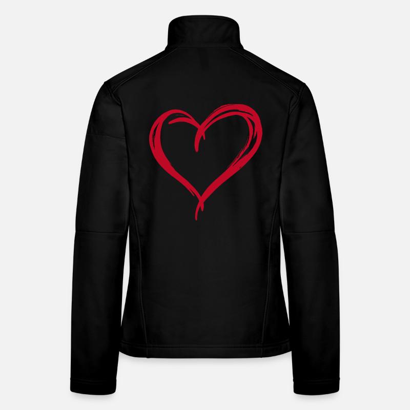 Heart Women's Softshell Jacket