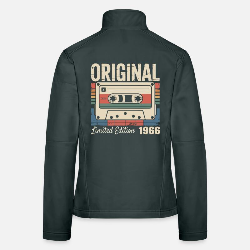 60th Anniversary - Vintage Gift 1966 Women's Softshell Jacket