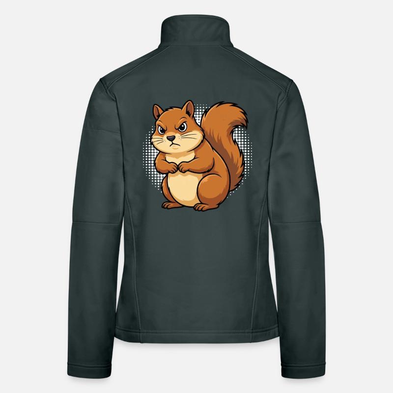 Squirrel Squirrel Squirrel Lover Rodent Women's Softshell Jacket