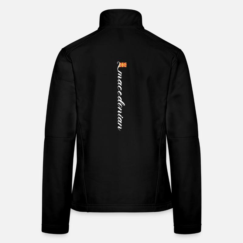 Macédoine Veste en tissu softshell Femme