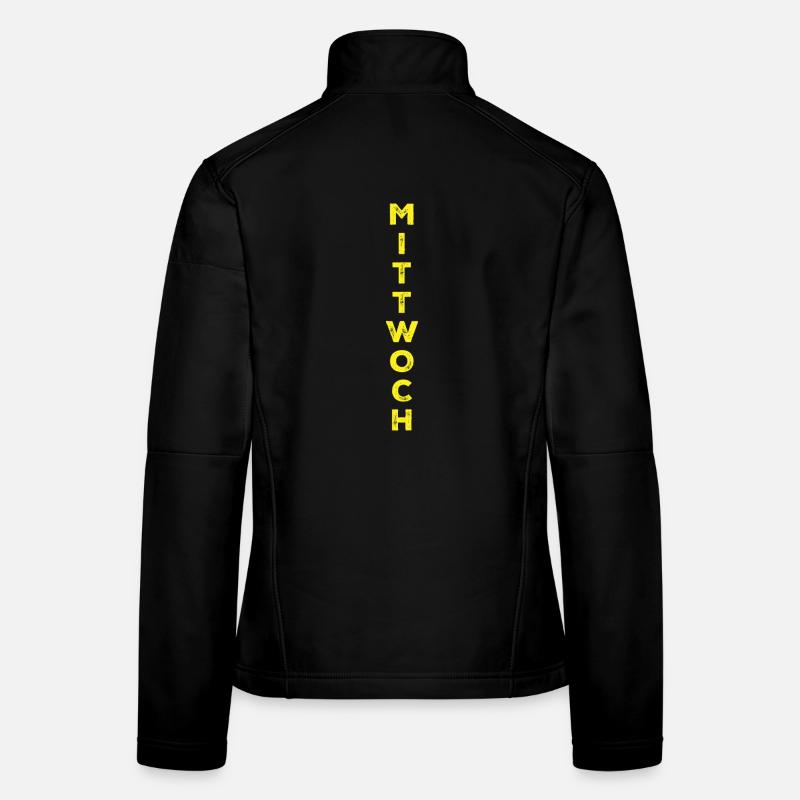 Wednesday - yellow Women's Softshell Jacket