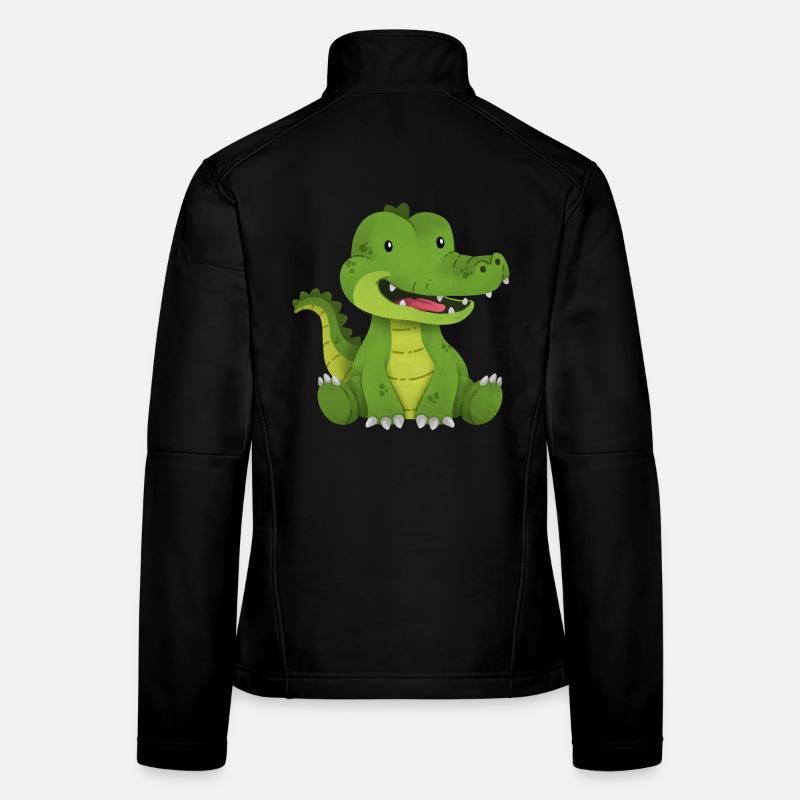 Krokodil Frauen Softshelljacke