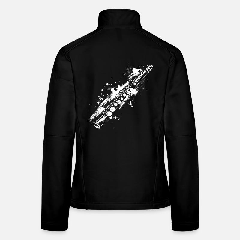 Flöte Frauen Softshelljacke