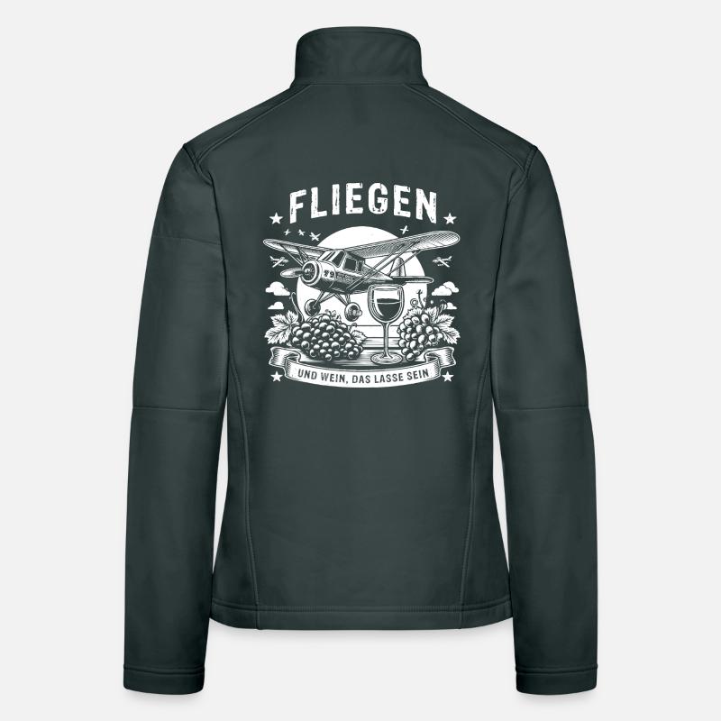 Fly and wine, let it be Women's Softshell Jacket