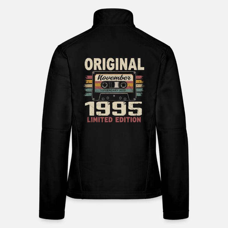 November 1995 Geschenk November 1995 Frauen Softshelljacke