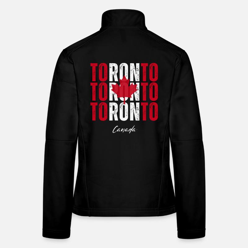 Toronto, Kanada, ich liebe Toronto Frauen Softshelljacke