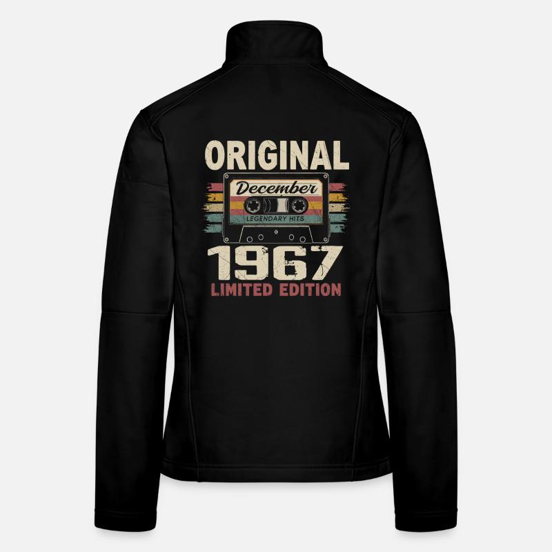 December 1967 Birthday Gift Women's Softshell Jacket