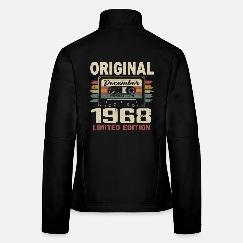 Dezember 1968 Geburtstagsgeschenk Frauen Softshelljacke