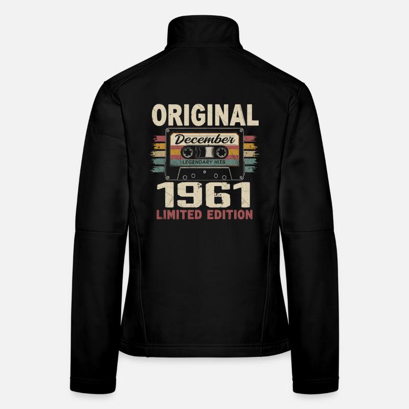 December 1961 Birthday Gift Women's Softshell Jacket