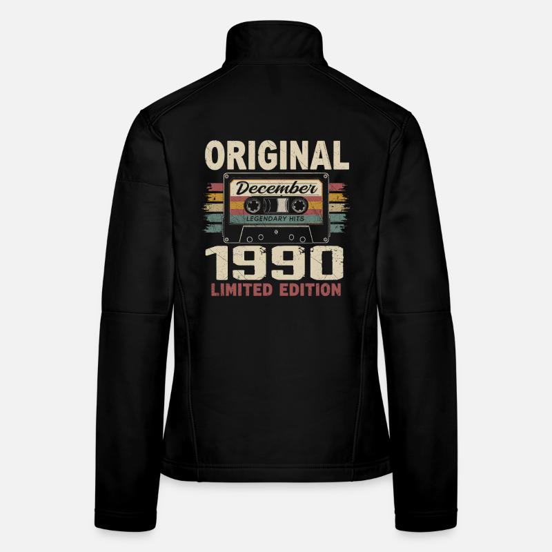 Dezember 1990 Geburtstagsgeschenk Frauen Softshelljacke