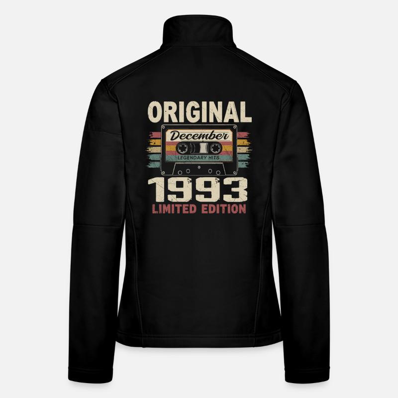 Dezember 1993 Geburtstagsgeschenk Frauen Softshelljacke