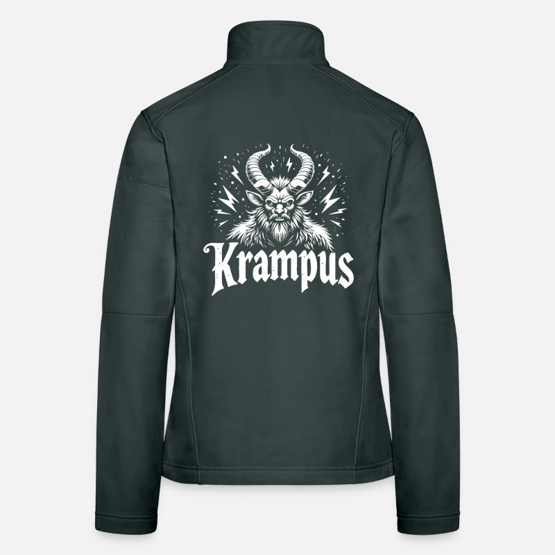 Krampus Frauen Softshelljacke