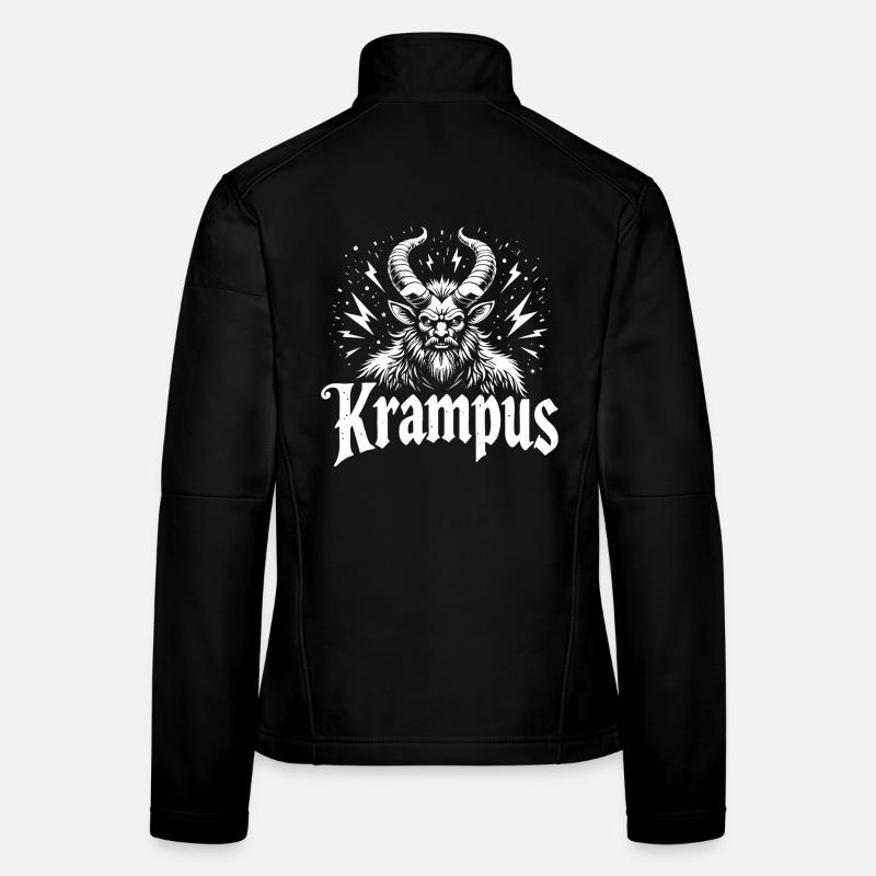 Krampus Veste en tissu softshell Femme