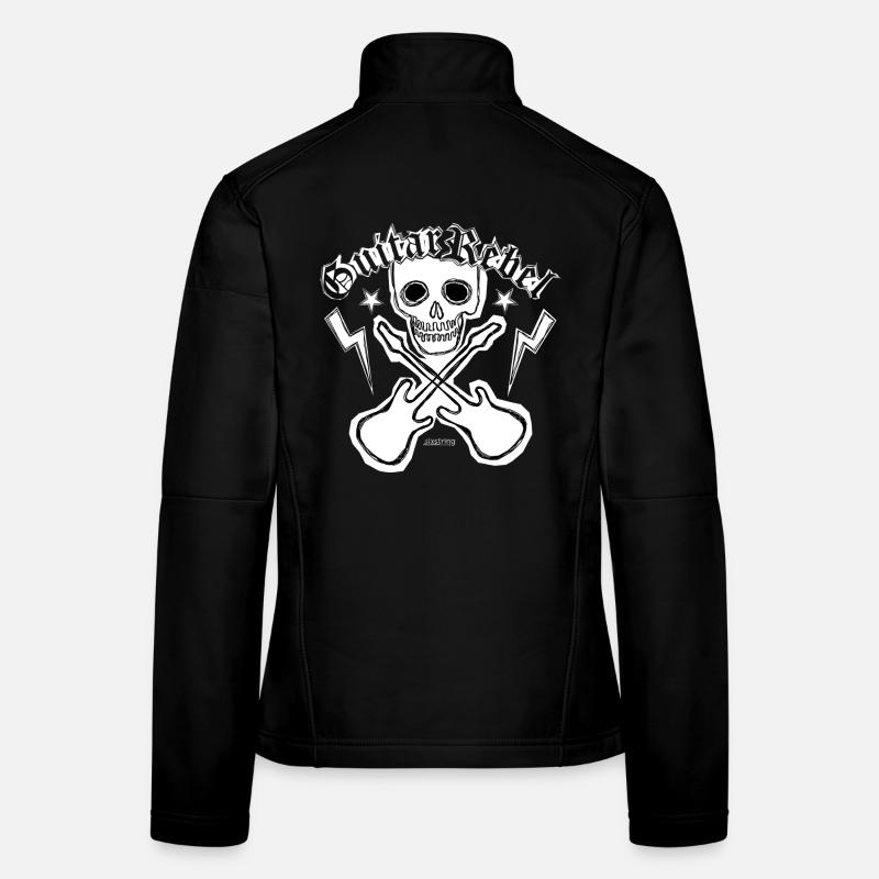 Guitar Rebel - Patchstyle Frauen Softshelljacke