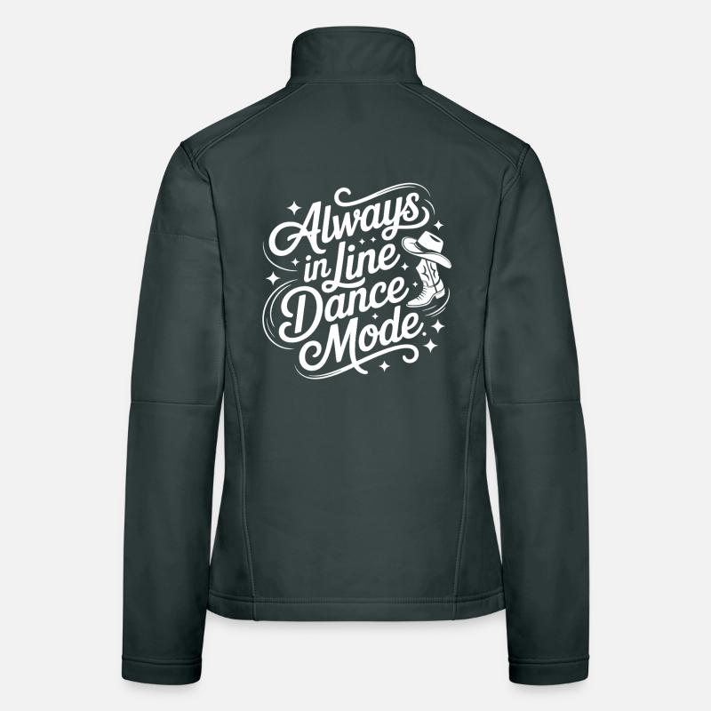 Always in Line Dance Mode Frauen Softshelljacke
