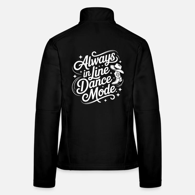 Always in Line Dance Mode Frauen Softshelljacke