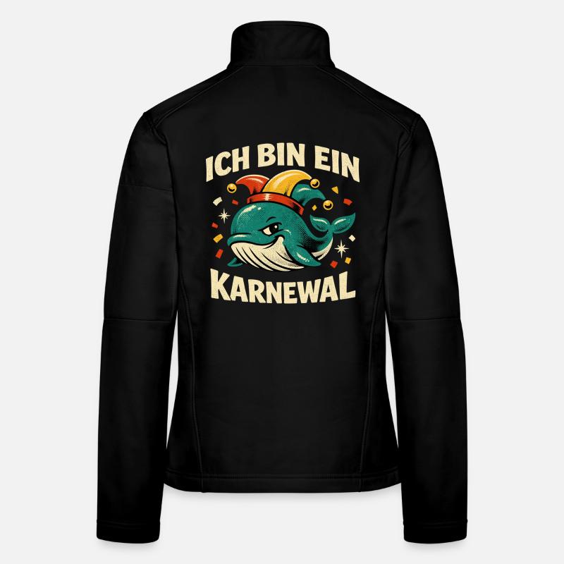 I'm a Karnewal Jecke 5th Season Pun Women's Softshell Jacket