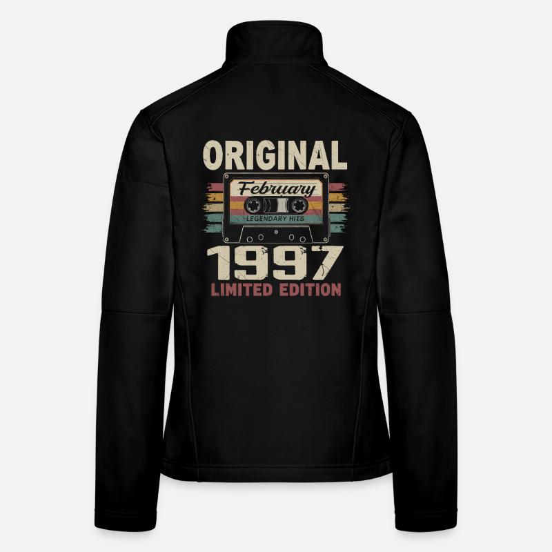 Février 1997, Cadeau d'Anniversaire février 1997 Veste en tissu softshell Femme